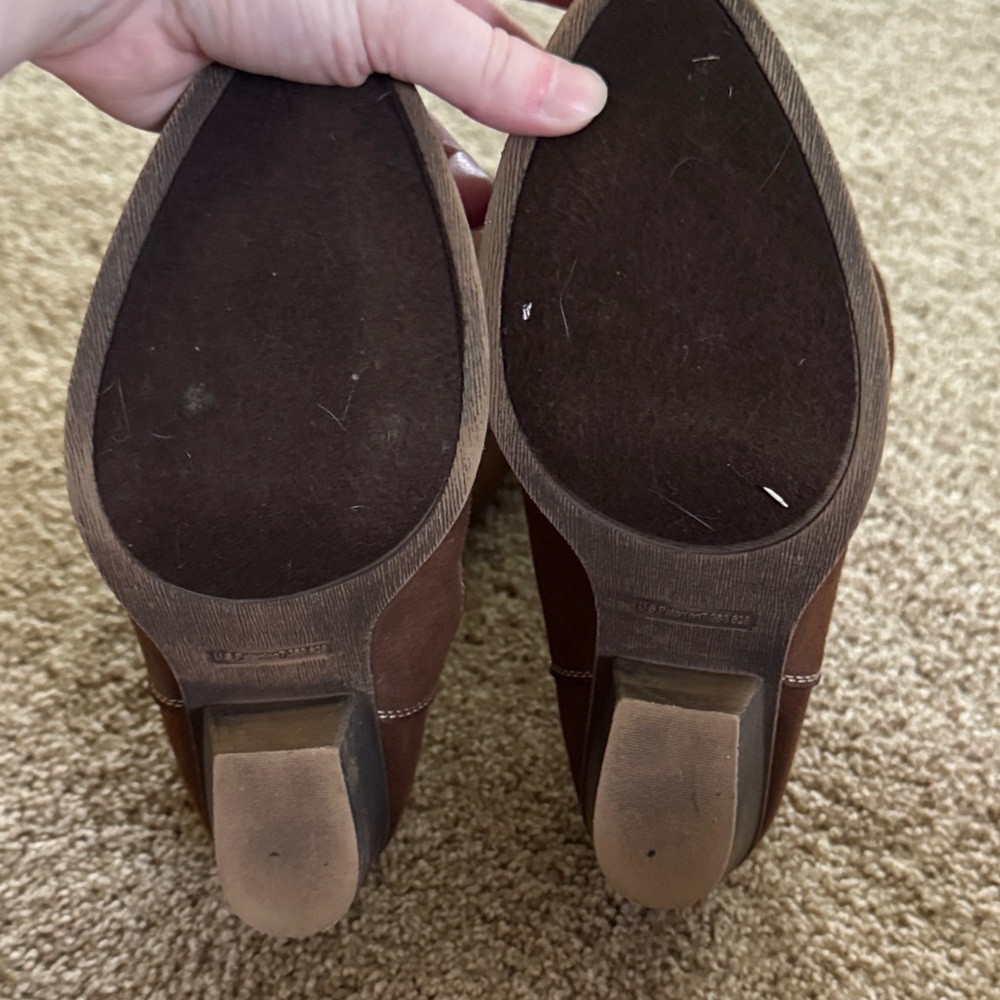 Brown Western Style Women's Boots - Picture 5 of 5